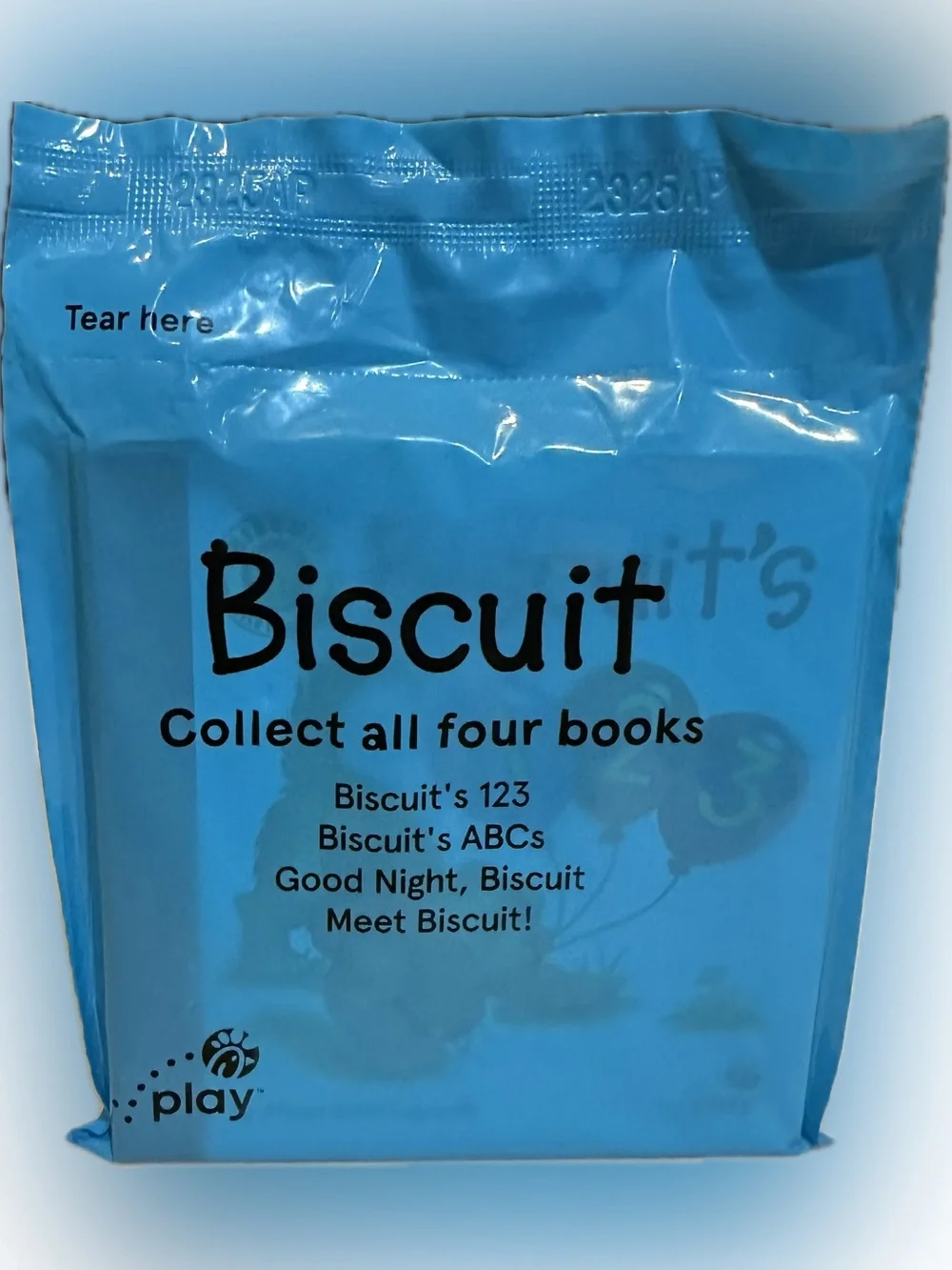 2025 BISCUITS 123 BOARD BOOK BISCUIT DOG PUPPY COLLECTION CHICK FIL A KID MEAL